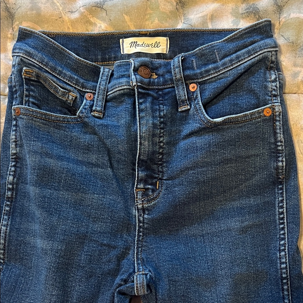 Madewell 10” High Rise Skinny Jean size 26